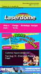 Mobile Screenshot of laserdome.com